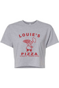 Louie's Pizza Cropped T-Shirt - Women's