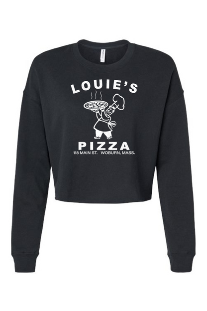 Louie's Pizza Lightweight Cropped Crewneck - Women's