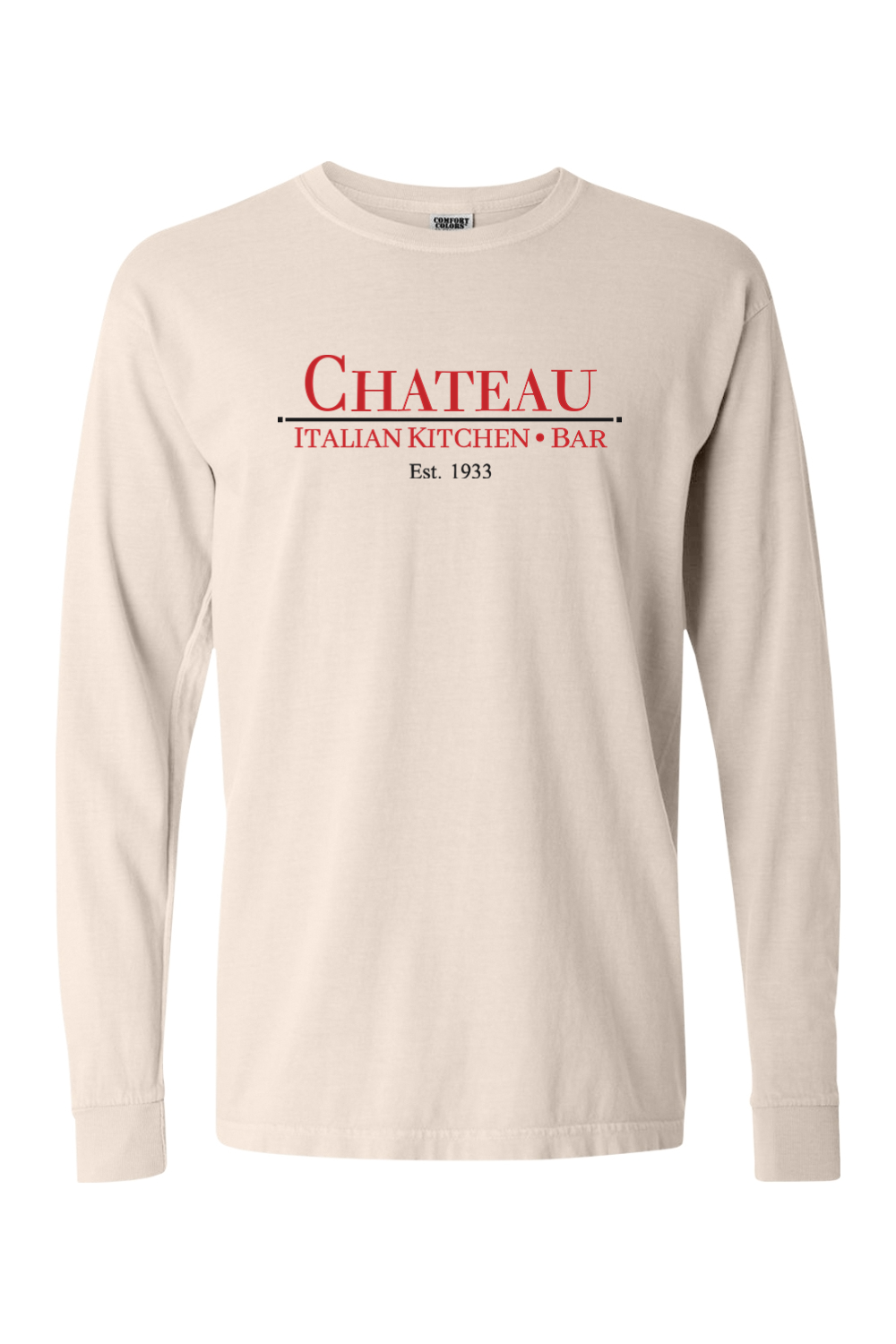 Chateau Italian Kitchen & Bar Large Logo Comfort Colors T-Shirt - Unisex