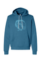 Velvet Vine Teal Logo Sponge Fleece Hoodie - Men's