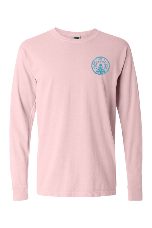 Casey J's Simple Logo Comfort Colors Long Sleeve T-Shirt - Unisex