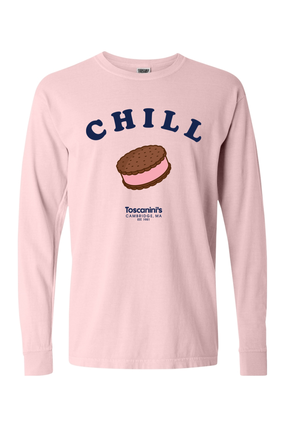 Toscanini's Chill Comfort Colors Long Sleeve T-Shirt - Mens