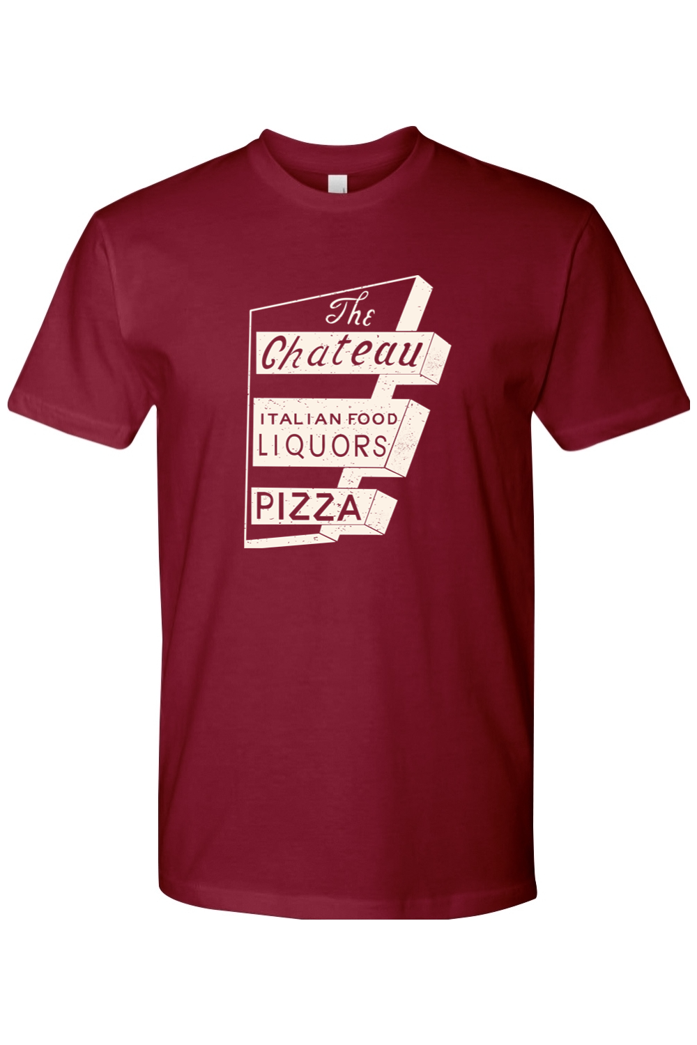 Chateau Throwback Sign Cotton T-Shirt - Unisex