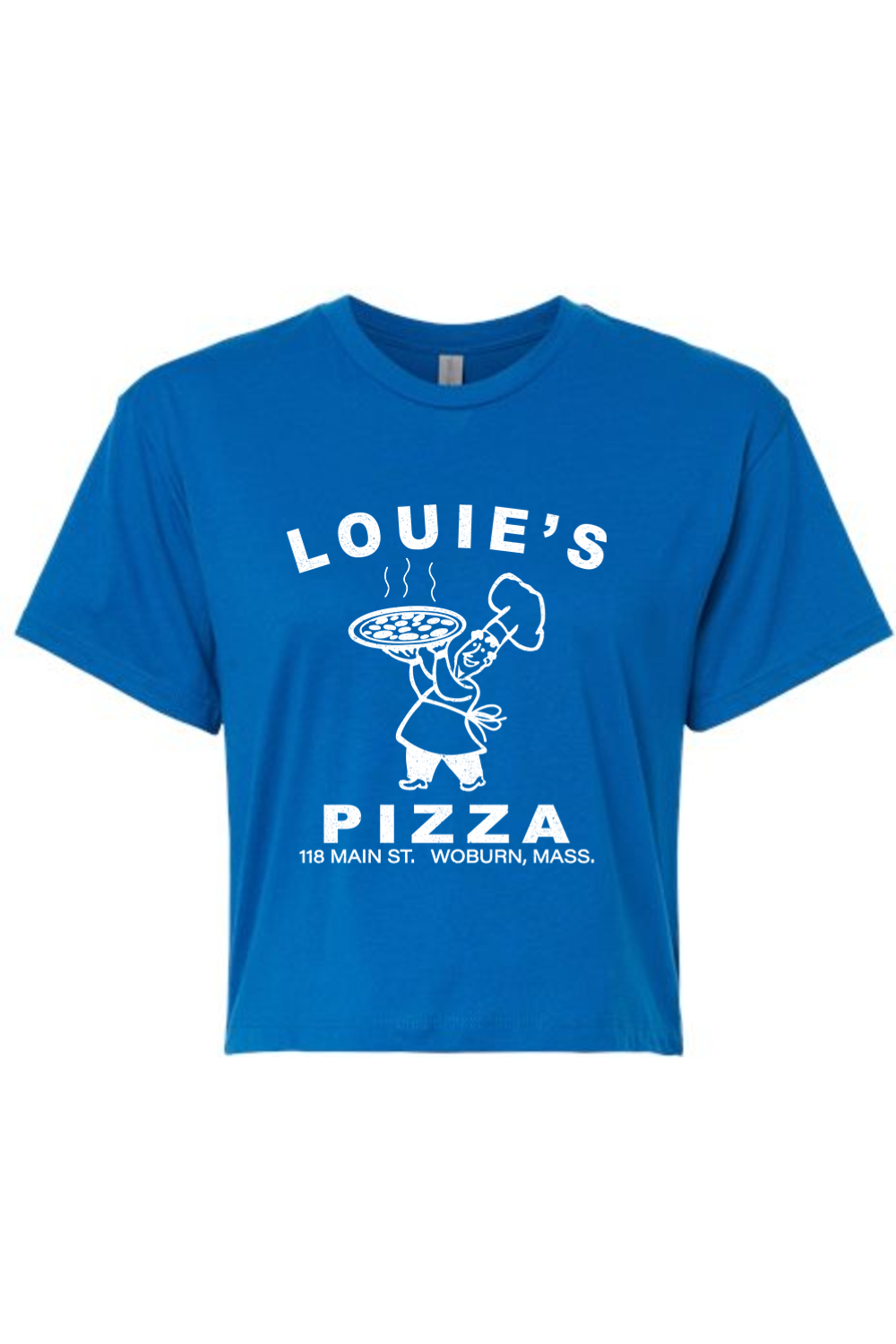 Louie's Pizza Cropped T-Shirt - Women's