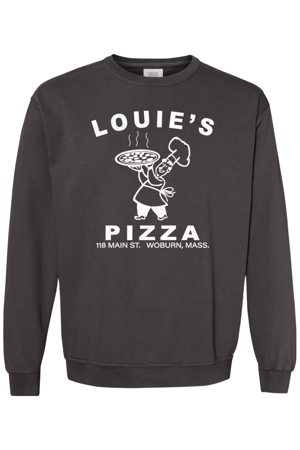Louie's Pizza Comfort Colors Crewneck Sweatshirt - Unisex