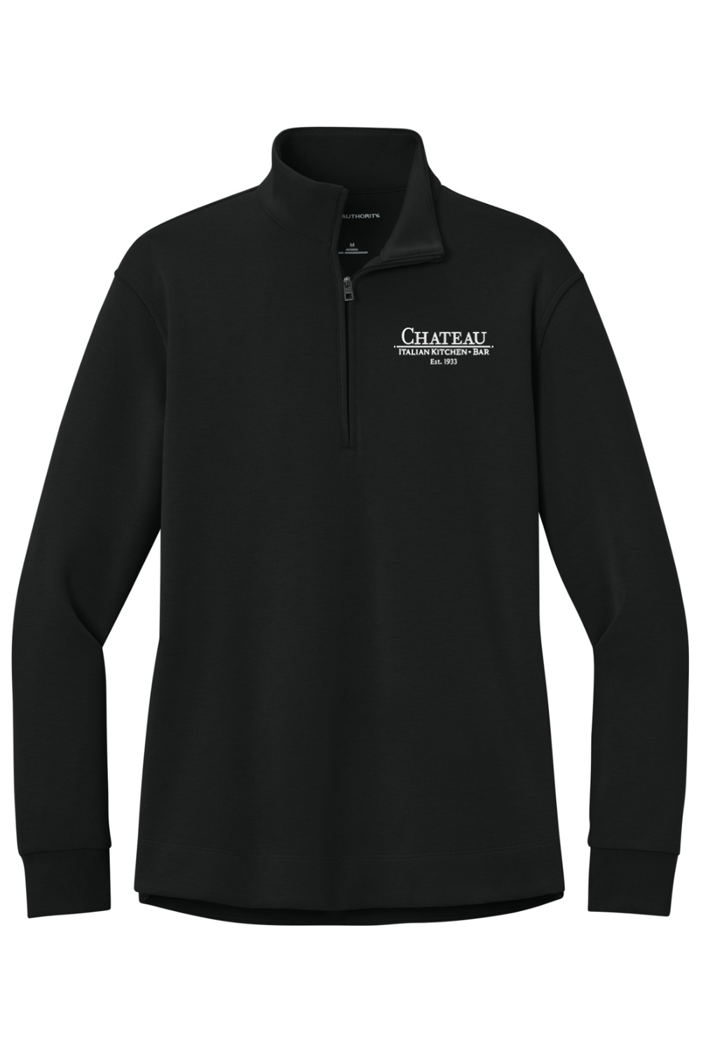 Chateau Embroidered Logo Double Pique 1/4-Zip - Women's
