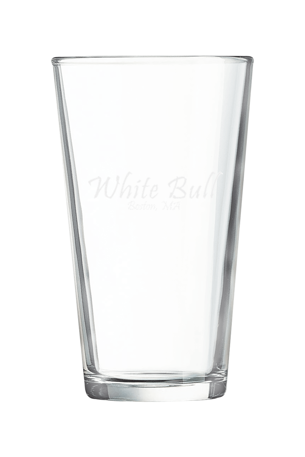 White Bull Boston 16 oz. Pint Mixing Glass