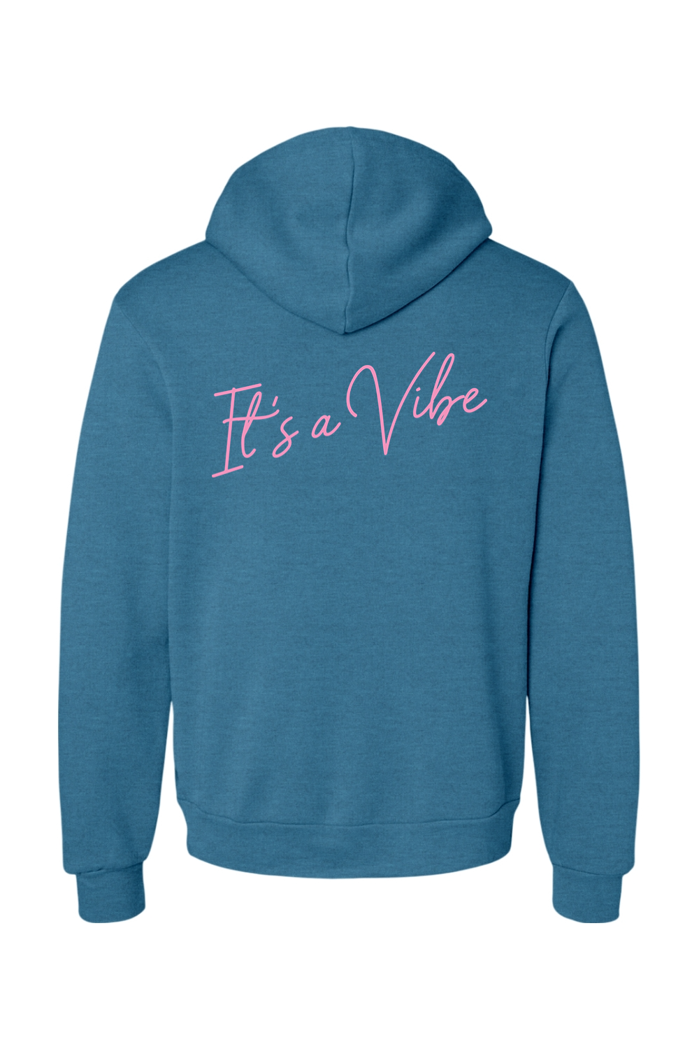 Velvet Vine Pink Logo Sponge Fleece Hoodie - Men's