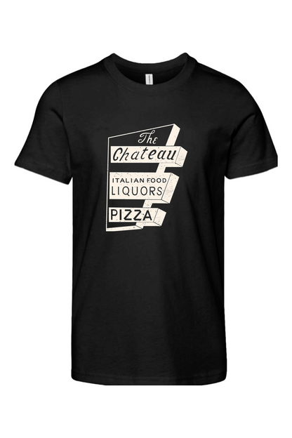 Chateau Throwback Sign Cotton T-Shirt - Youth