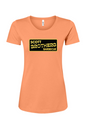 Scott Brothers Barbecue Black N' Gold Logo Cotton T-Shirt - Women's