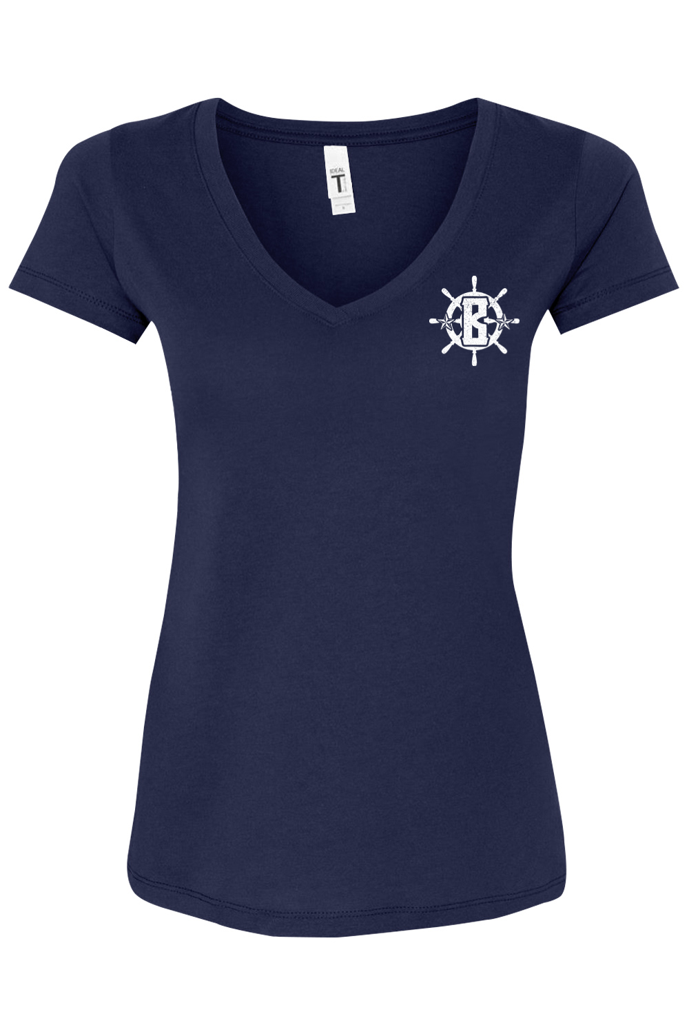 Barrett's Waterfront Cotton Blend V-Neck T-Shirt - Women's