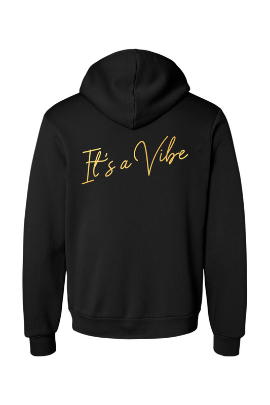 Velvet Vine Gold Logo Sponge Fleece Hoodie - Unisex