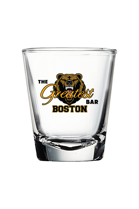 The Greatest Bar Boston Hockey 1.7 oz. Shot Glass