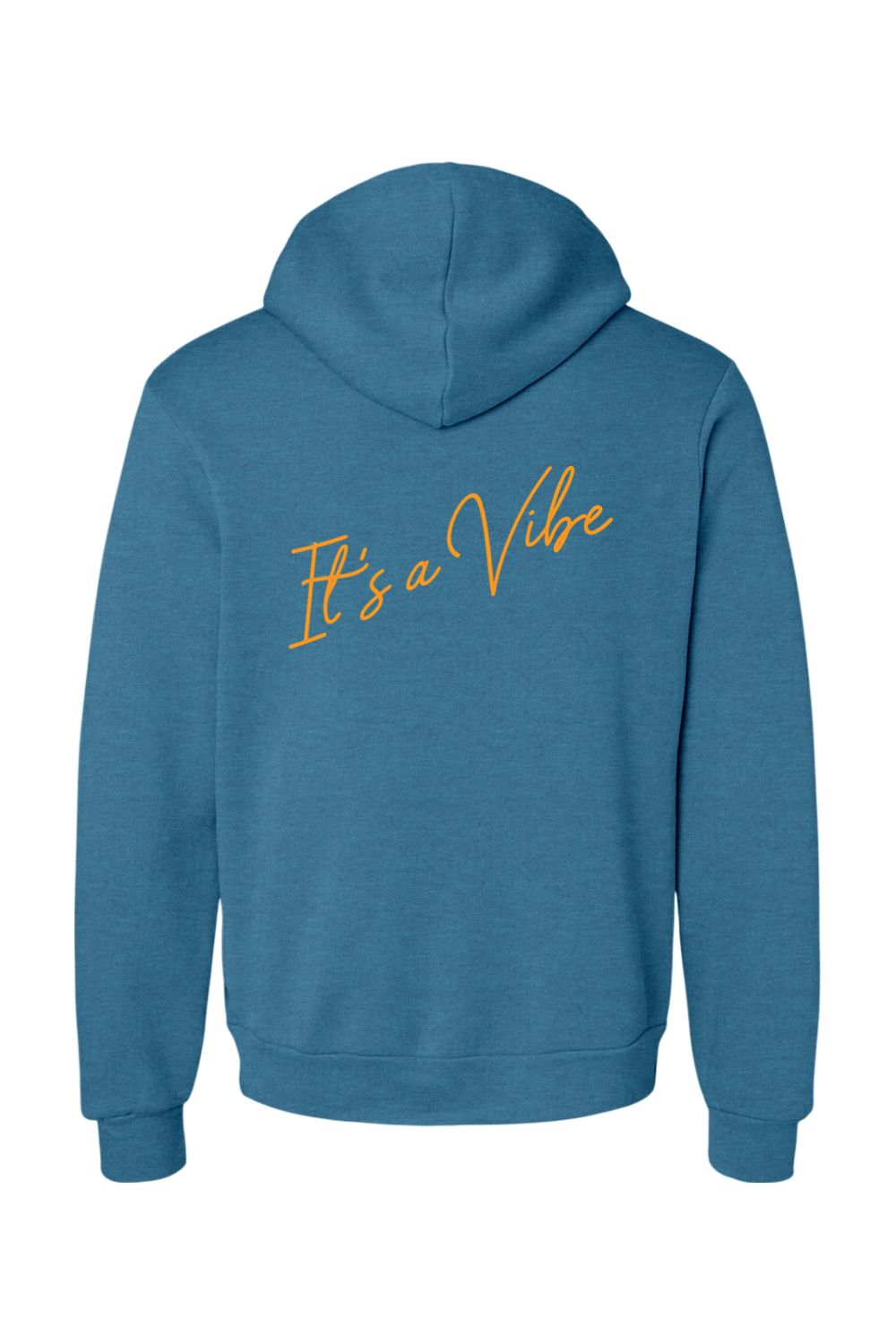 Velvet Vine Orange Logo Sponge Fleece Hoodie - Men's