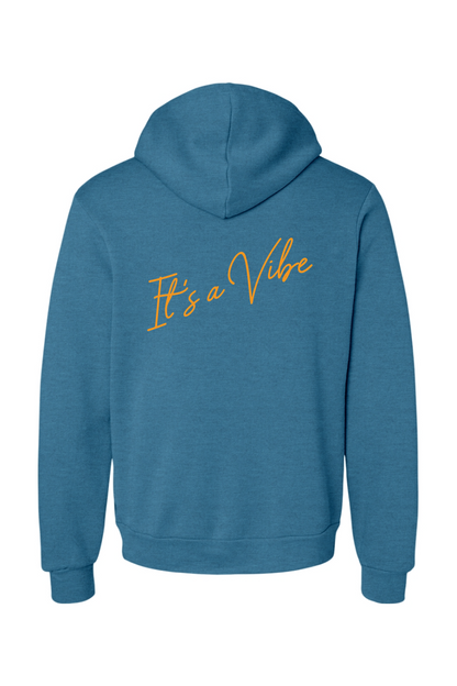 Velvet Vine Orange Logo Sponge Fleece Hoodie - Men's