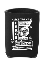 I Partied at Ferg's Insulated Can Cooler