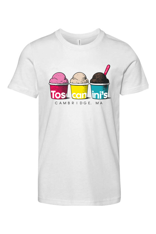 Toscanini's Cups 100% Cotton T-Shirt - Youth