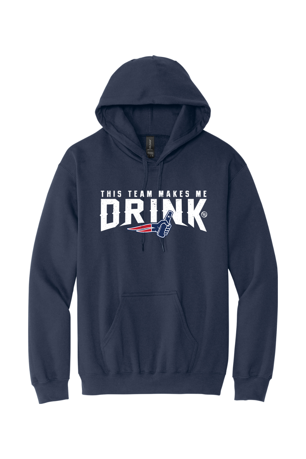 New England This Team Makes Me Drink Hoodie - Men's