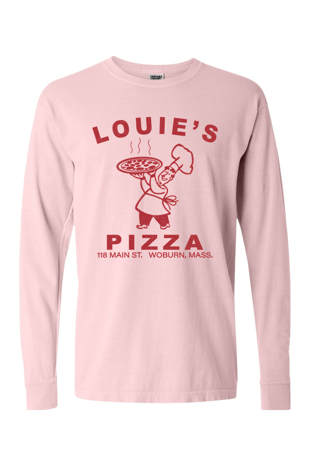 Louie's Pizza Comfort Colors Long Sleeve T-Shirt - Unisex