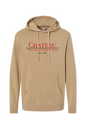 Chateau Italian Kitchen & Bar Large Logo Pigment-Dyed Hoodie - Unisex Adult