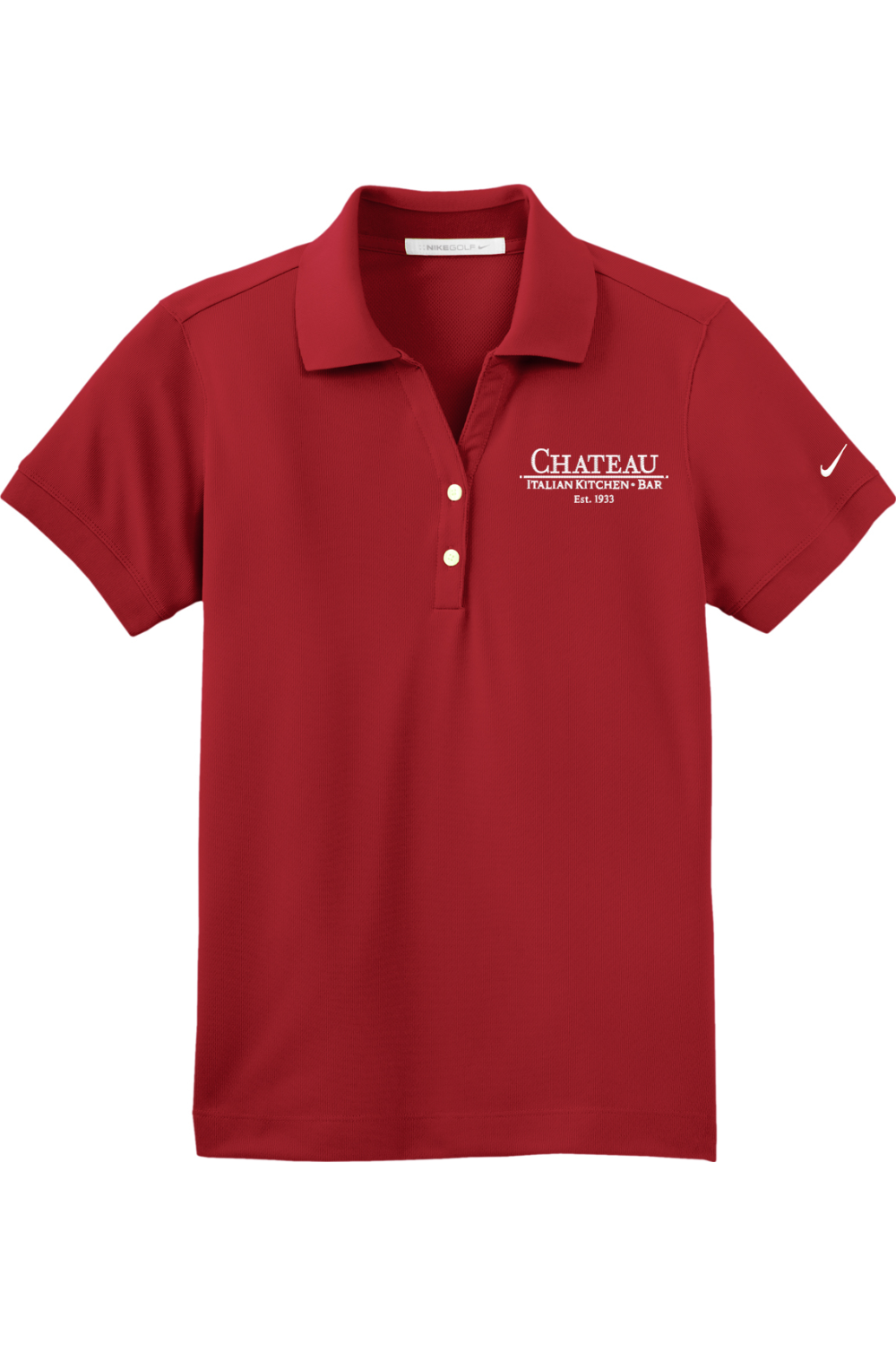 Chateau Italian Kitchen & Bar Embroidered Nike Dri-FIT Classic Polo - Women's