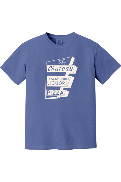 Chateau Throwback Sign Comfort Colors *Spring Colors* T-Shirt - Unisex