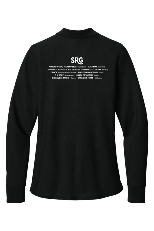 Serenitee Catering Long Sleeve Polo - Women's