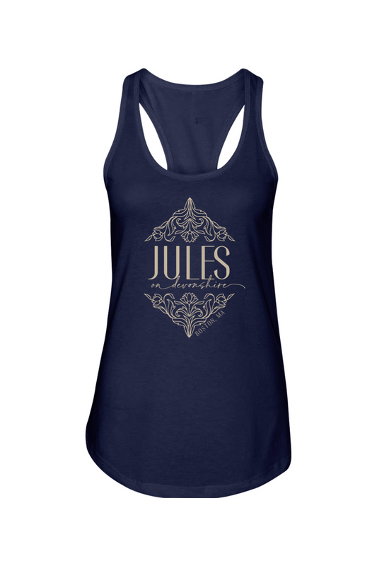 Jules on Devonshire Women's Racerback Tank