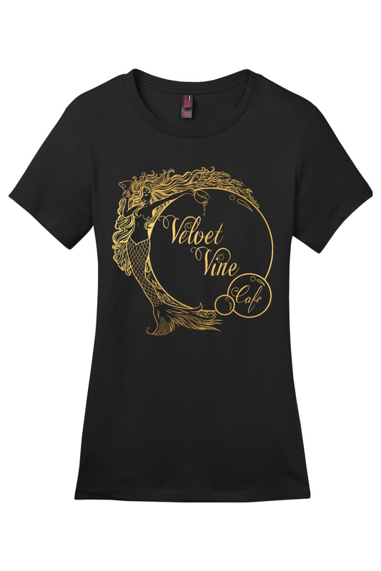 Velvet Vine Gold Its a Vibe Cotton T-Shirt - Women's