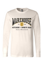Warehouse Kitchen + Sports Bar Boston Black & Gold Cotton Long Sleeve T-Shirt - Unisex