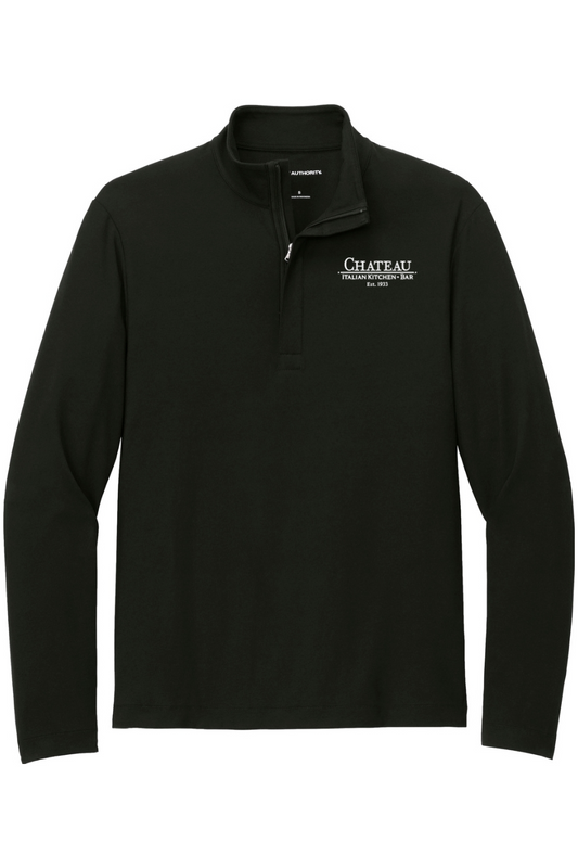 Chateau Italian Kitchen & Bar Embroidered Fairway Stretch 1/4-Zip - Unisex