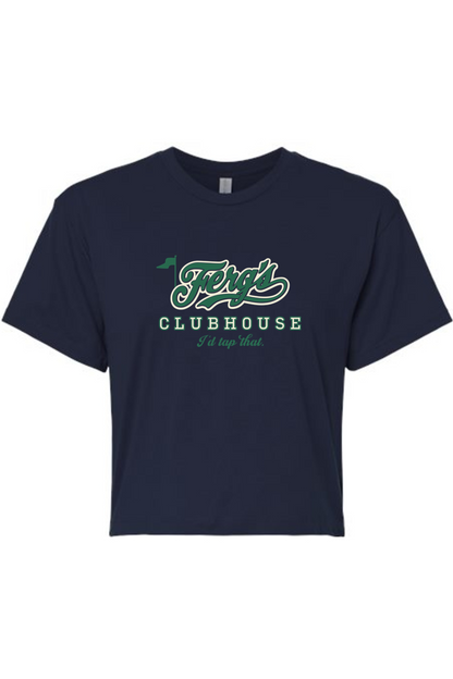 Ferg's Clubhouse - I'd Tap That Cropped T-Shirt - Women's