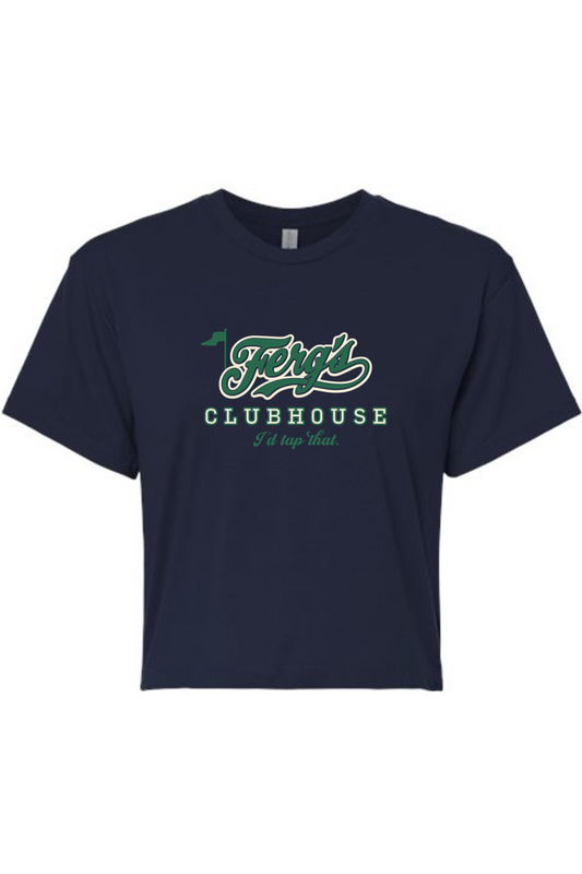 Ferg's Clubhouse - I'd Tap That Cropped T-Shirt - Women's