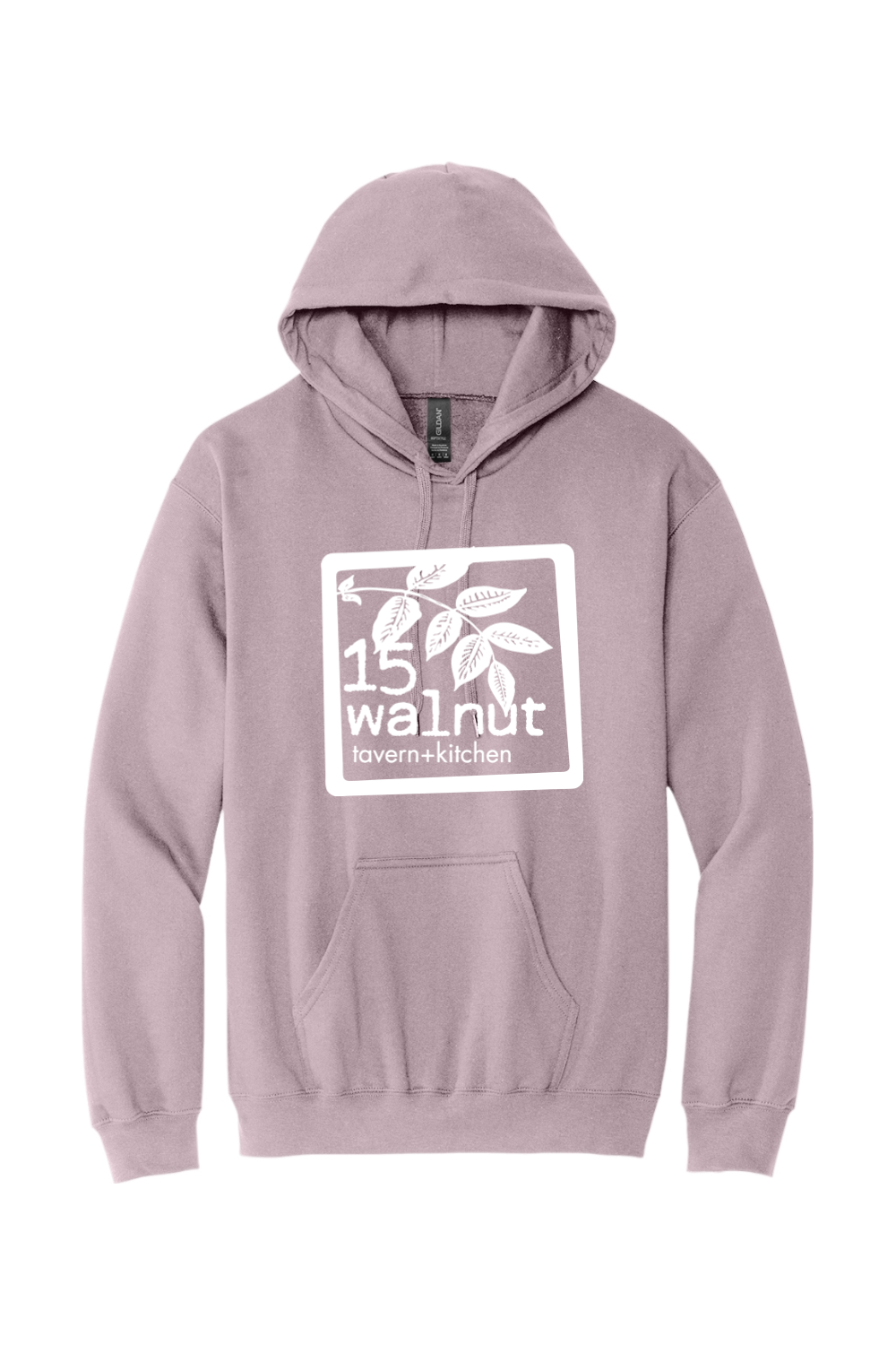 15 Walnut Large Logo Standard Hoodie - Unisex