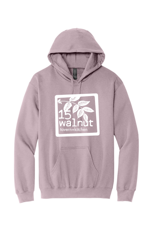 15 Walnut Large Logo Standard Hoodie - Unisex