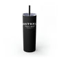 Bostonia Skinny Tumbler with Straw, 20oz