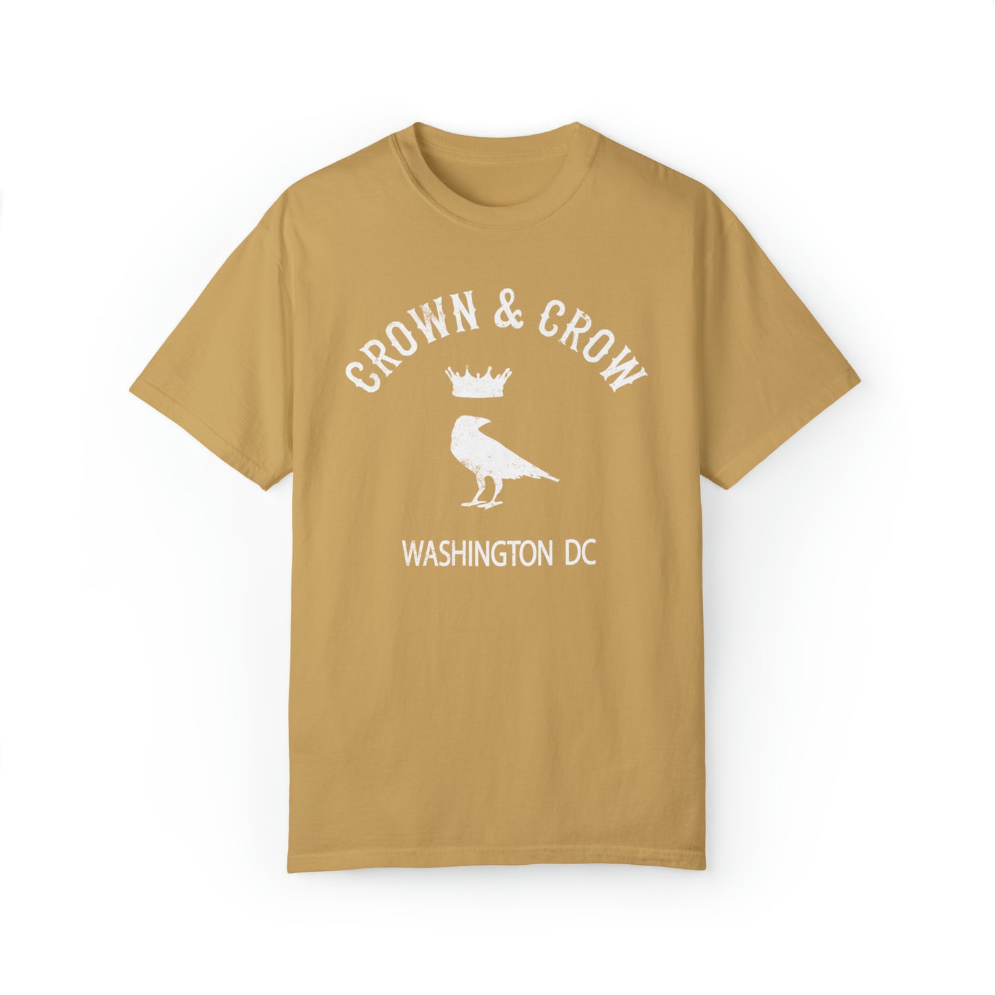 Crown & Crow Unisex Garment-Dyed T-shirt