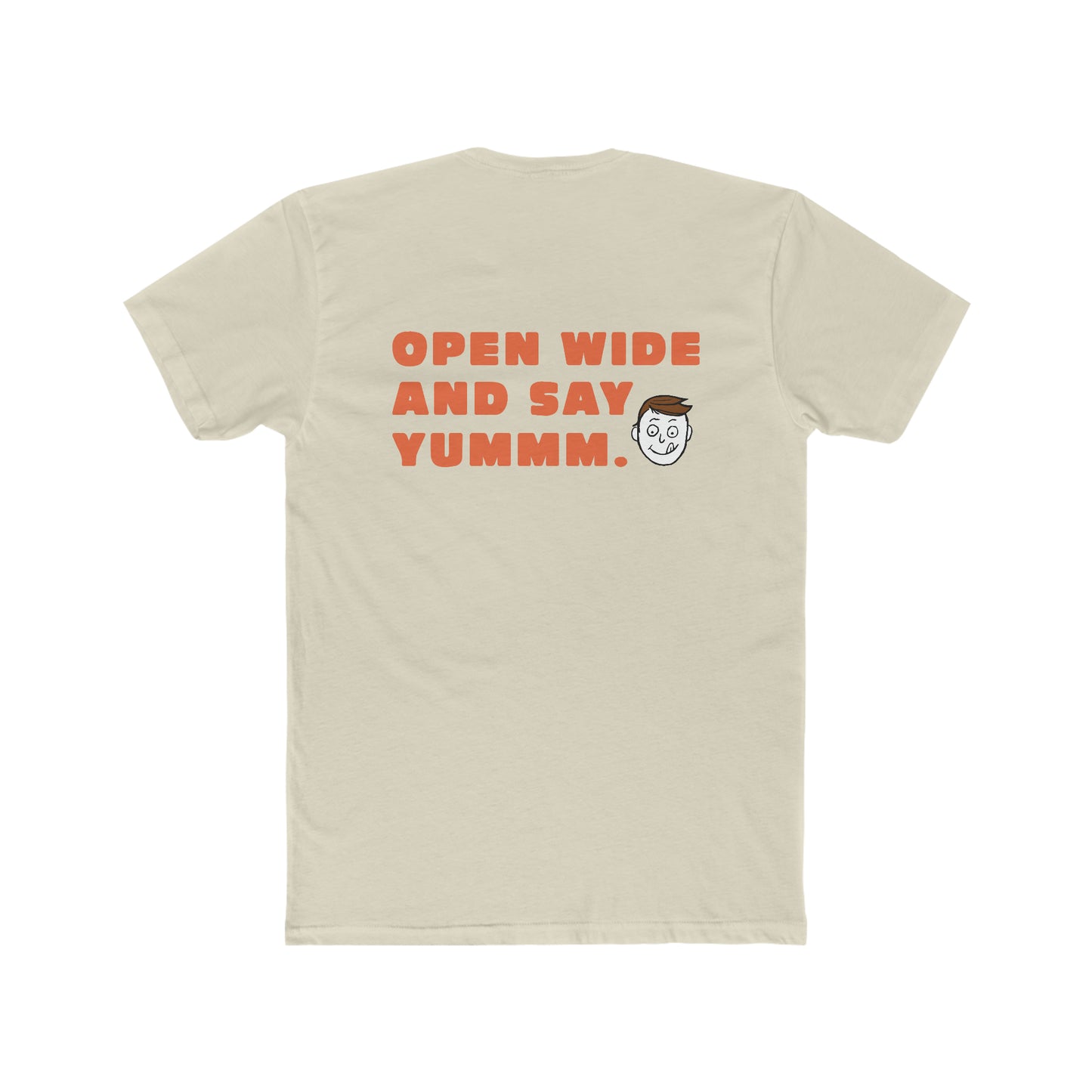 Millers Open Wide and Say Yummm Unisex Cotton Tee