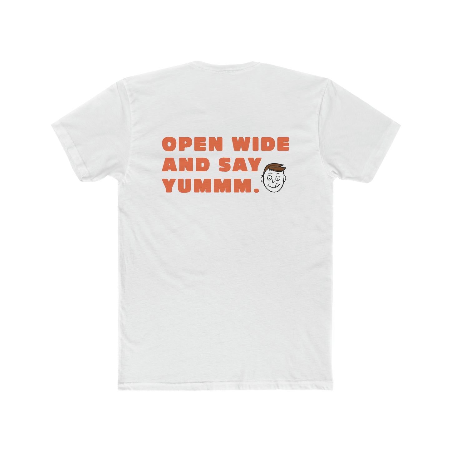 Millers Open Wide and Say Yummm Unisex Cotton Tee