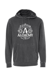 Alchemy Bar & Kitchen Mens Pigment-Dyed Hoodie