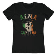 Alma Cantina Boston Irish 100% Cotton T-Shirt - Women's