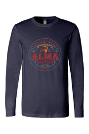 Alma Cantina Long Sleeve Mens Graphic T-Shirt