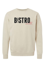 Bistro 781 Script Pigment-Dyed Crewneck Sweatshirt - Men's