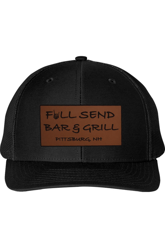 Full Send Bar & Grill Snapback Trucker Cap