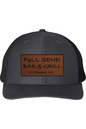 Full Send Bar & Grill Snapback Trucker Cap