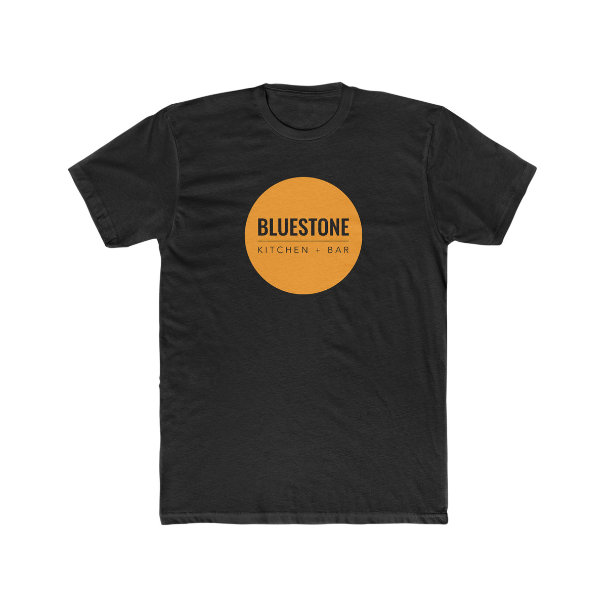 Bluestone Halloween logo - Men's Cotton Crew Tee
