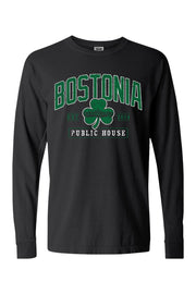 Bostonia Clover Comfort Colors Long Sleeve T-Shirt - Men's