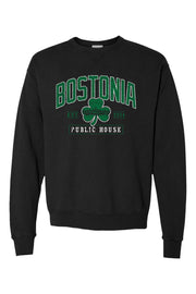 Bostonia Clover Garment Dyed Crewneck Sweatshirt - Men's