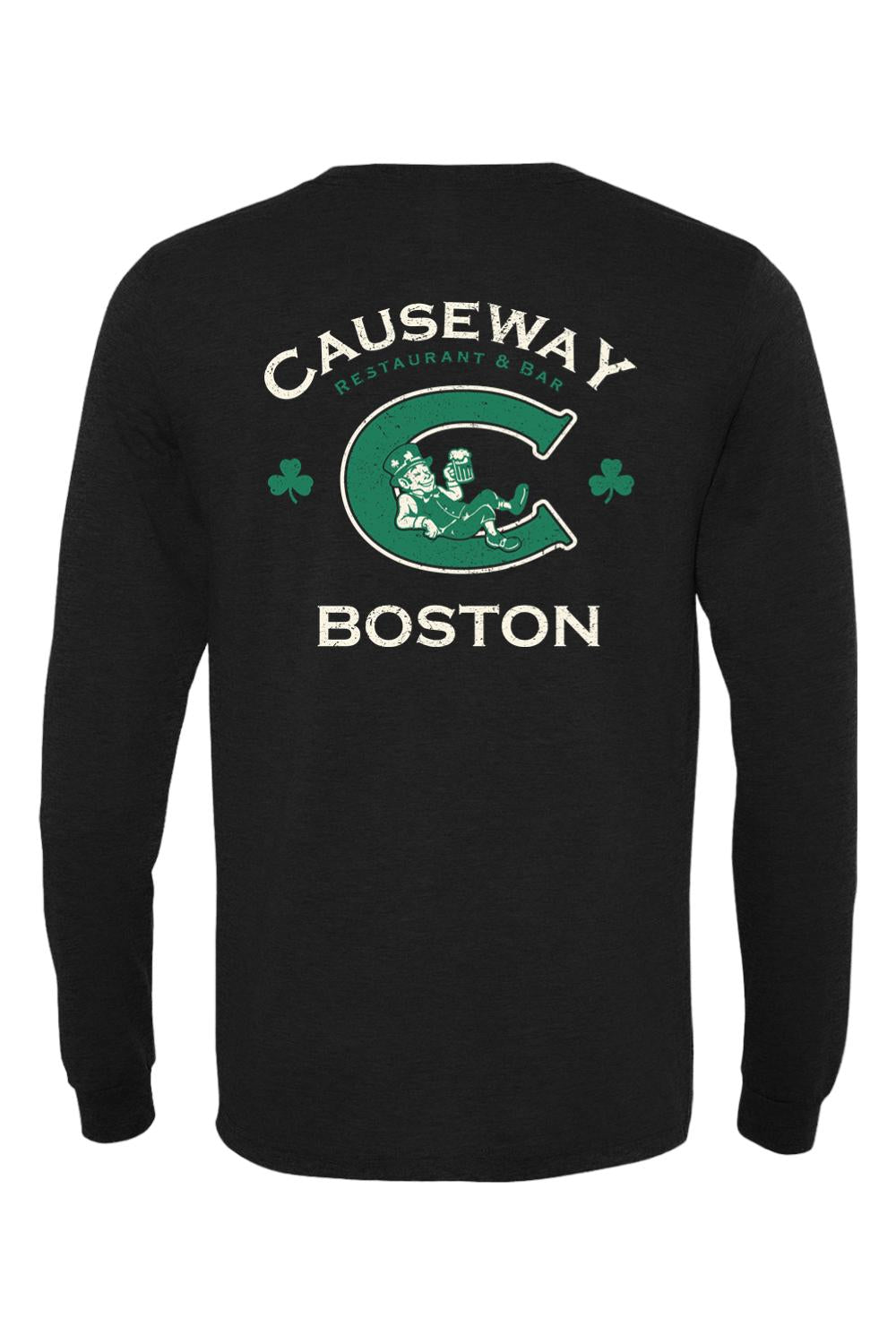 Causeway Boston Leprechaun Triblend Long Sleeve T-Shirt