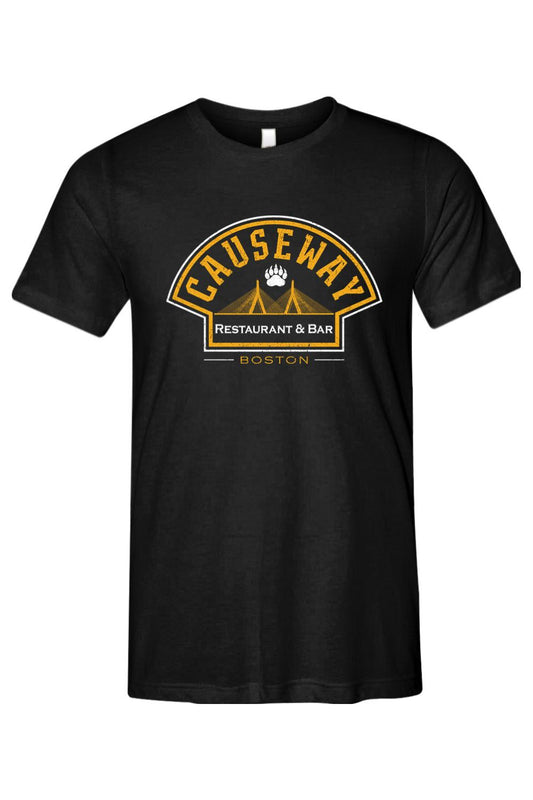 Causeway Boston Zakim Gold Triblend T-Shirt - Men's